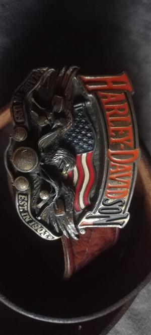 Harley Davidson belt buckle