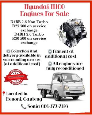 Hyundai h100 engines for sale on exchange