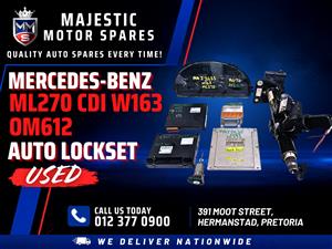 Mercedes-Benz ML270 CDI W163 OM612 Automatic Lockset for Sale – Used 