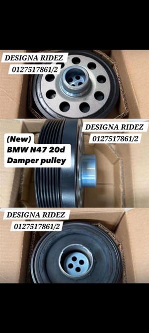 BMW N47 2.0D DAMPERPULLEY NEW