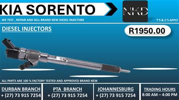 Kia Sorento Diesel Injectors 