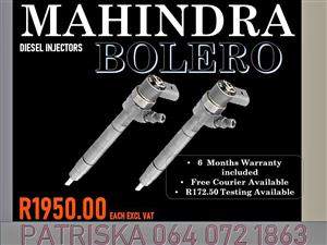 MAHINDRA BOLERO DIESEL INJECTORS FOR SALE ON SAME DAY SERVICE
