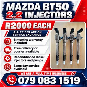 MAZDA BT50 2.2 INJECTORS FOR SALE 
