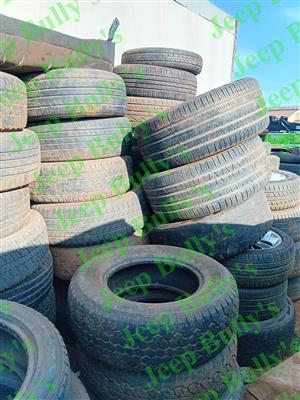 Used Tires-Fair Condition Jeep Bully's
