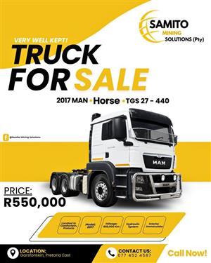 2017 MAN TGS 27-440 Horse