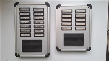 Classical Intercoms.R 450 for the bigger one.R 350 for the smaller one. 