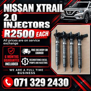NISSAN XTRAIL 2.0 INJECTORS FOR SALE WITH WARRANTY 