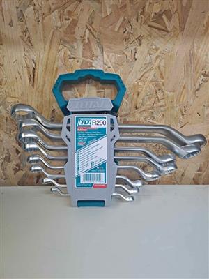 Brand New Total Tools Offset Ring Spanner Set