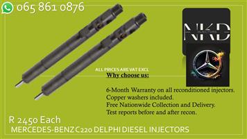 MERCEDES BENZ INJECTORS FOR SALE OR RECON WITH TEST REPORTS 