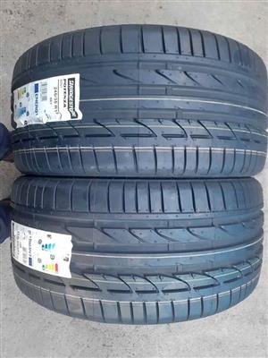 Brand New 245/35/18 Bridgestone Run Flat Tyres for Sale. Contact