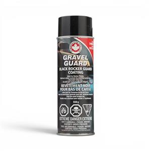 Gravel Guard - Black Rocker Guard Coating Spray