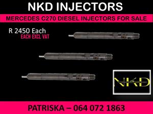 MERCEDES C270 INJECTORS FOR SALE 