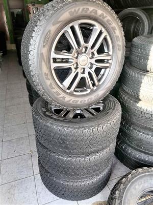 Ford Ranger 18 Wildtrack (WITH USED TYRES)