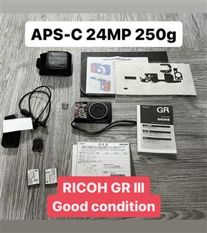 Purchased in Japan RICOH GR 3 Compact digital camera Lots of accessories