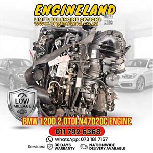 BMW E90, E87 120d 320d N47D20C engine