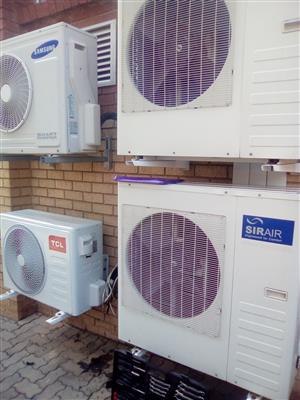 Residential and Commercial Airconditioner Installers, Regassing, Servicing and Relocation call 0833726342