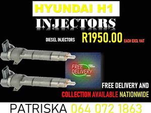 RECON DIESEL INJECTORS FOR HYUNDAI H1 OR EXCHANGE