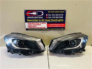 Mercedes Benz W176 A-class AMG left and right side Bi-xenon headlights 