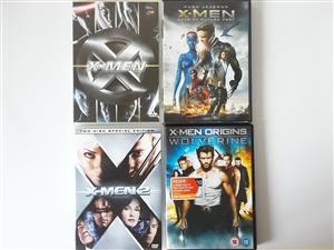X-Men . Movie Collection. X-Men2 is double disk. R250 for all five discs. I am i