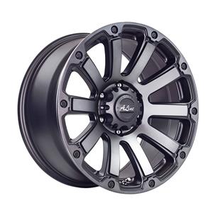 20″ A-Line Destroy 6/139 Satin Black Smoke Tint Alloy Wheels
