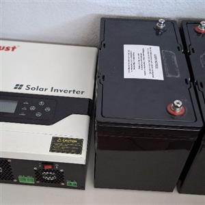 24/3000 inverter and battery combo 