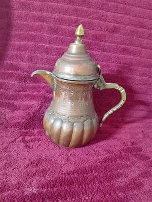 Middle eastern copper coffee pot  Rare