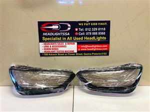 Audi Q5 left and right side headlight replacement lens 