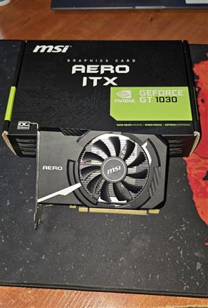 2GB GDDR5 MSI AERO ITX  GRAPHICS CARD FOR SALE