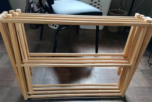 WOODEN CLOTHES 'HORSE'