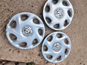Mazda2 wheel covers  for the 3 piece