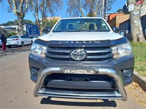 2019 Toyota Hilux Single Cab 2.0 VVTi Petrol, Manual, White, 90000kms