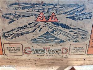 Original Greenfield tap and die set