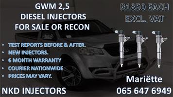 Tested Injectors for Diesel Vehicles GWM 2.5