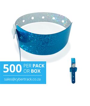 500 Sparkle Wideface Wristbands