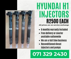 HYUNDAI H1 INJECTORS FOR SALE WITH WARRANTY INCLUDED 