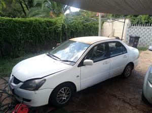 Mitsubishi Lancer 1.6GL, 2004, was a daily runner, steering problem, windscreen 