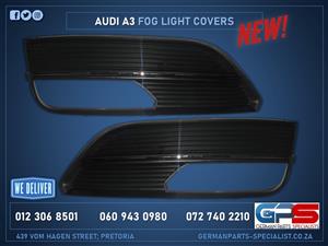Audi A3 New Fog Light Covers & Other Used Spares