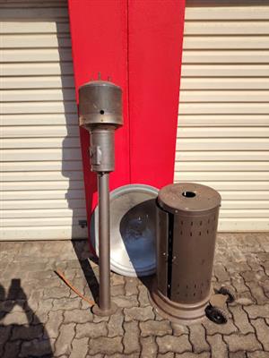 Classic Outdoor Gas Patio Heater (Mushroom Style) – Mobile Base