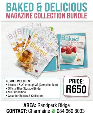 Baked & Delicious Magazine Collection Bundle
