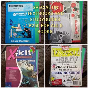TEXTBOOKS AND STUDY GUIDES SPECIAL 