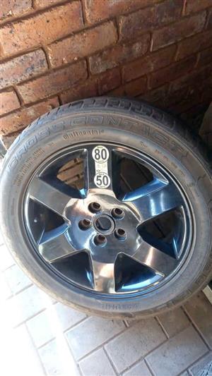Land rover 19 inch sparewheel