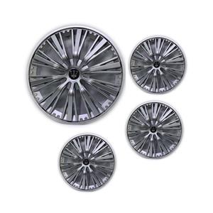 14″ Gunmetal Fan Design Wheel Cap (set of 4)