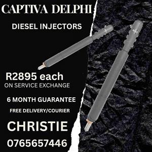 Captiva Delphi Diesel Injectors for sale