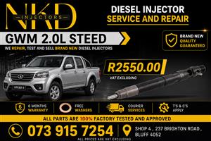 _GWM_2.0L_STEED 5_Diesel_Injectors 