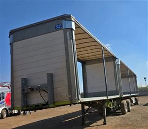2019 GRW 6/12m Tautliner Trailer - Hook and Go