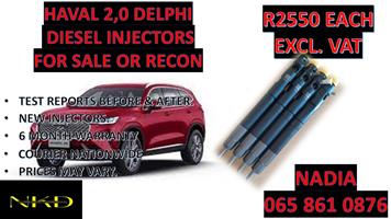 DIESEL INJECTORS FOR SALE FOR HAVAL 2.0 DELPHI