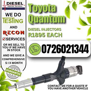 Toyota Quantum diesel injectors for sale