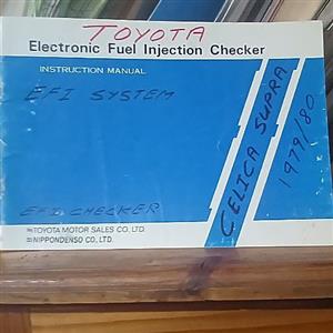 Celica 1979 / 80, EFI book