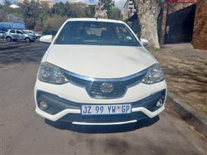 2017 Toyota Etios Hatchback 1.5 Manuel, Petrol, White