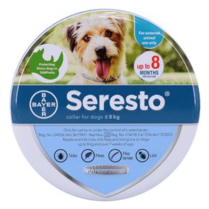 Seresto Flea & Tick Collar for Dogs | 8-Month Protection | Budget Pet Supplies S